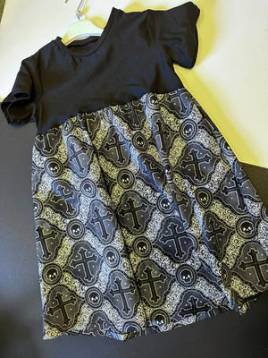 7-8 lace smock dress