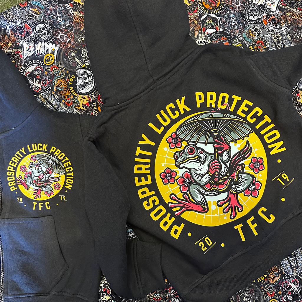 1-2 Zipup Hoody - Frog