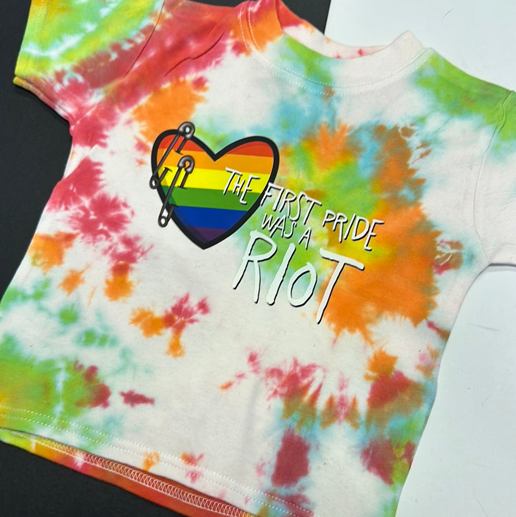 6-12 riot rainbow T-shirt