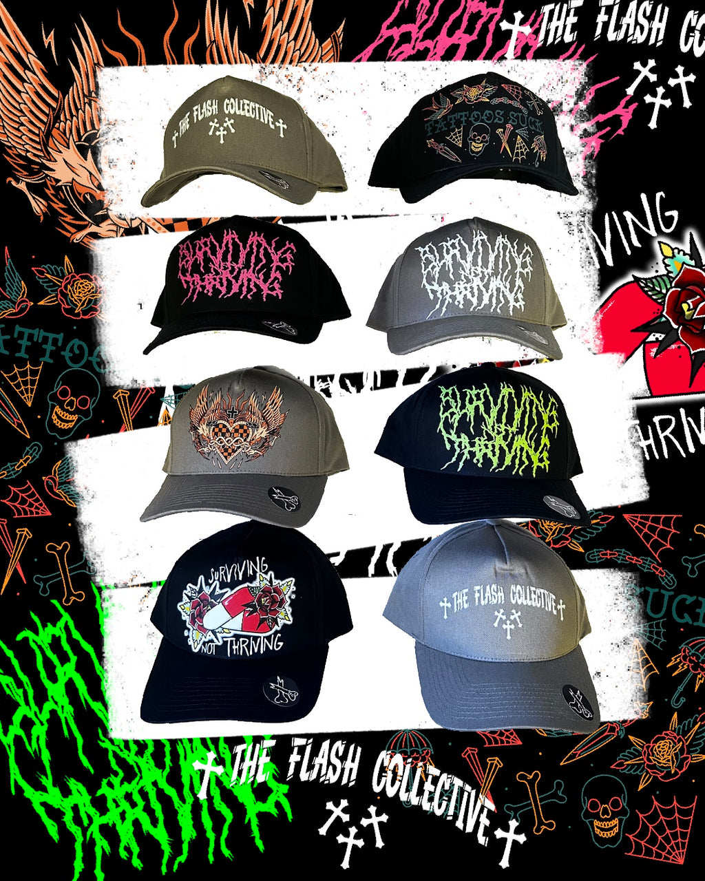 Classic snap back cap