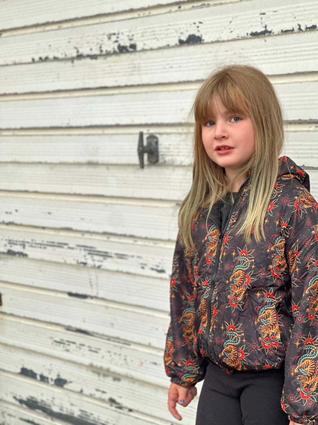 Tiger & Snake Kids Fleece lined Coat