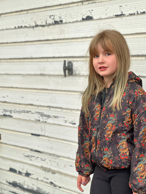 Tiger & Snake Kids Fleece lined Coat