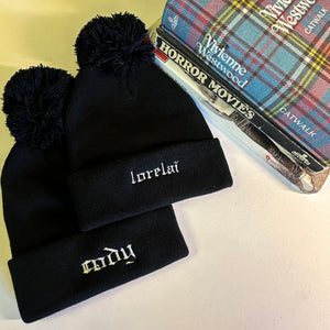 Kids Personalised Pom Beanie