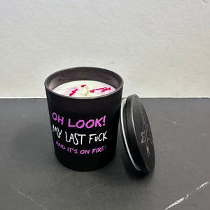 Raspberry Daiquiri - My Last F*ck - Candle