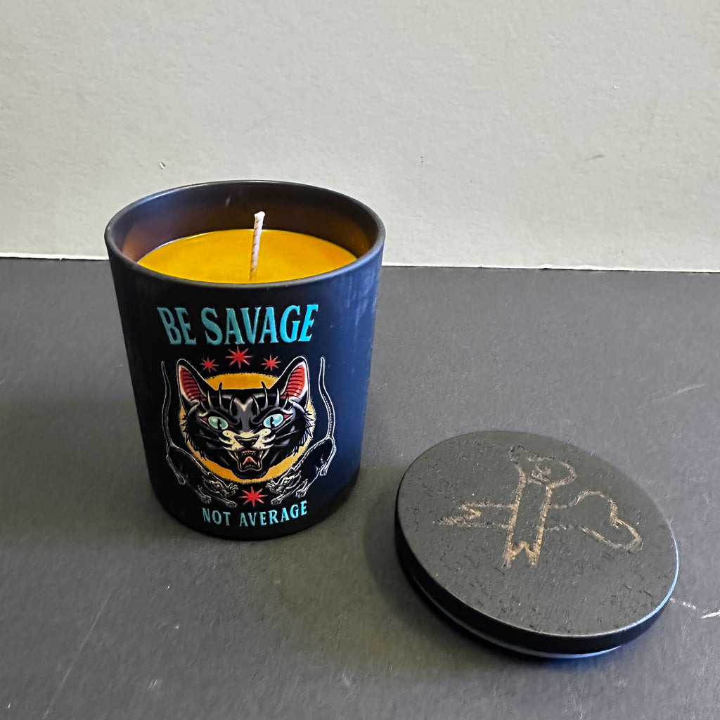 Cranberry, cinnamon & Orange-  Savage not average -Candle