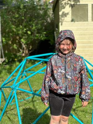 Kids waterproof rain coat