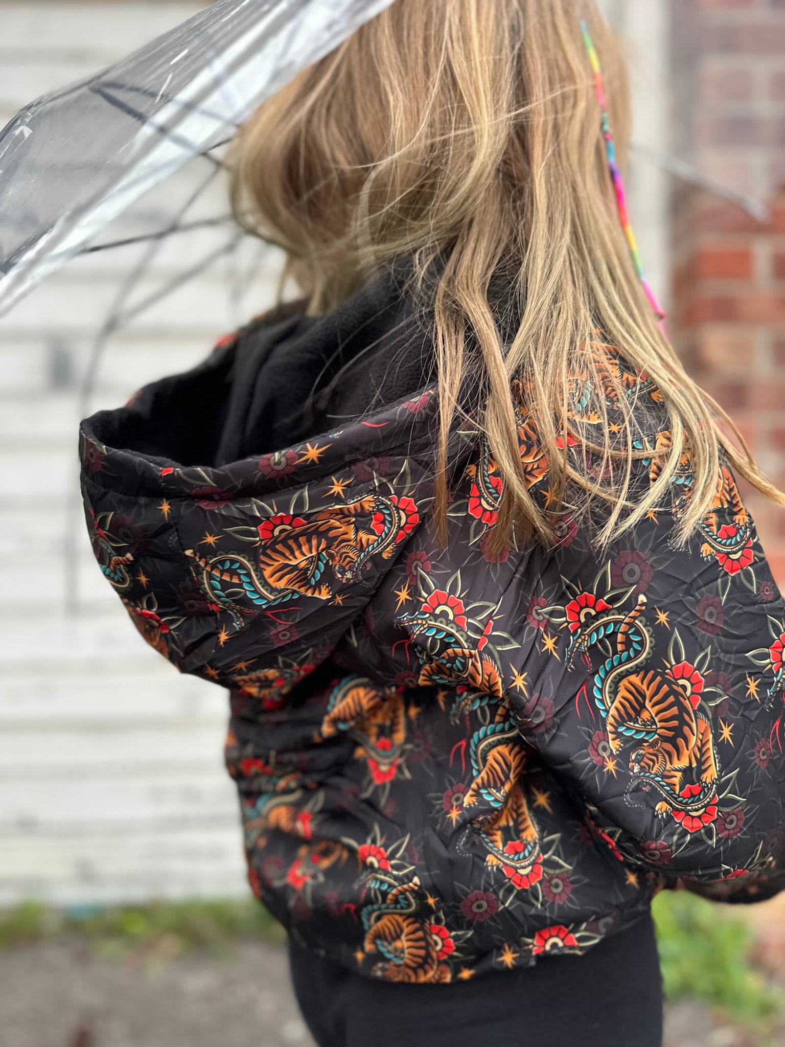 Tiger & Snake Kids Fleece lined Coat