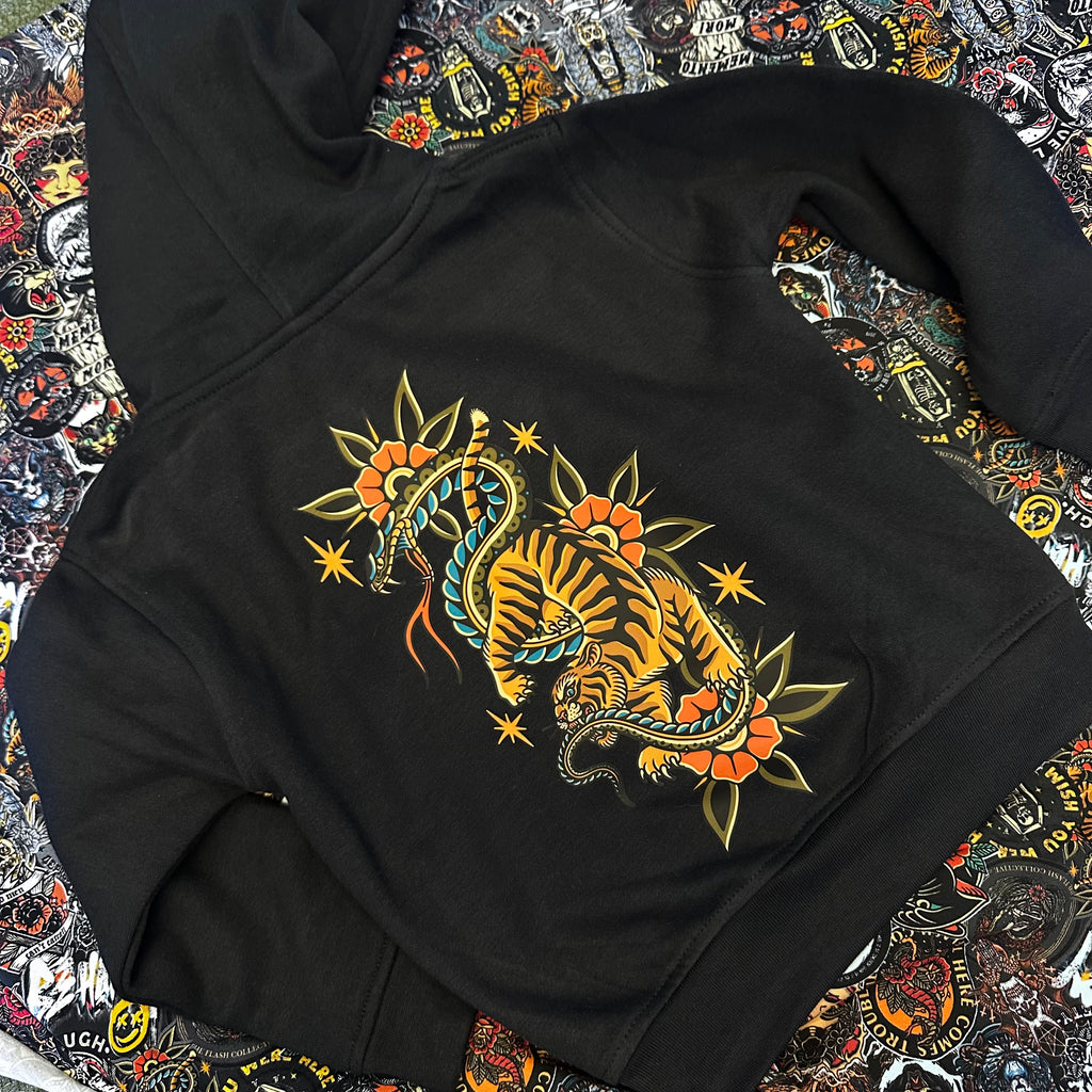 2-3 Zipup Hoody - Trad Tiger