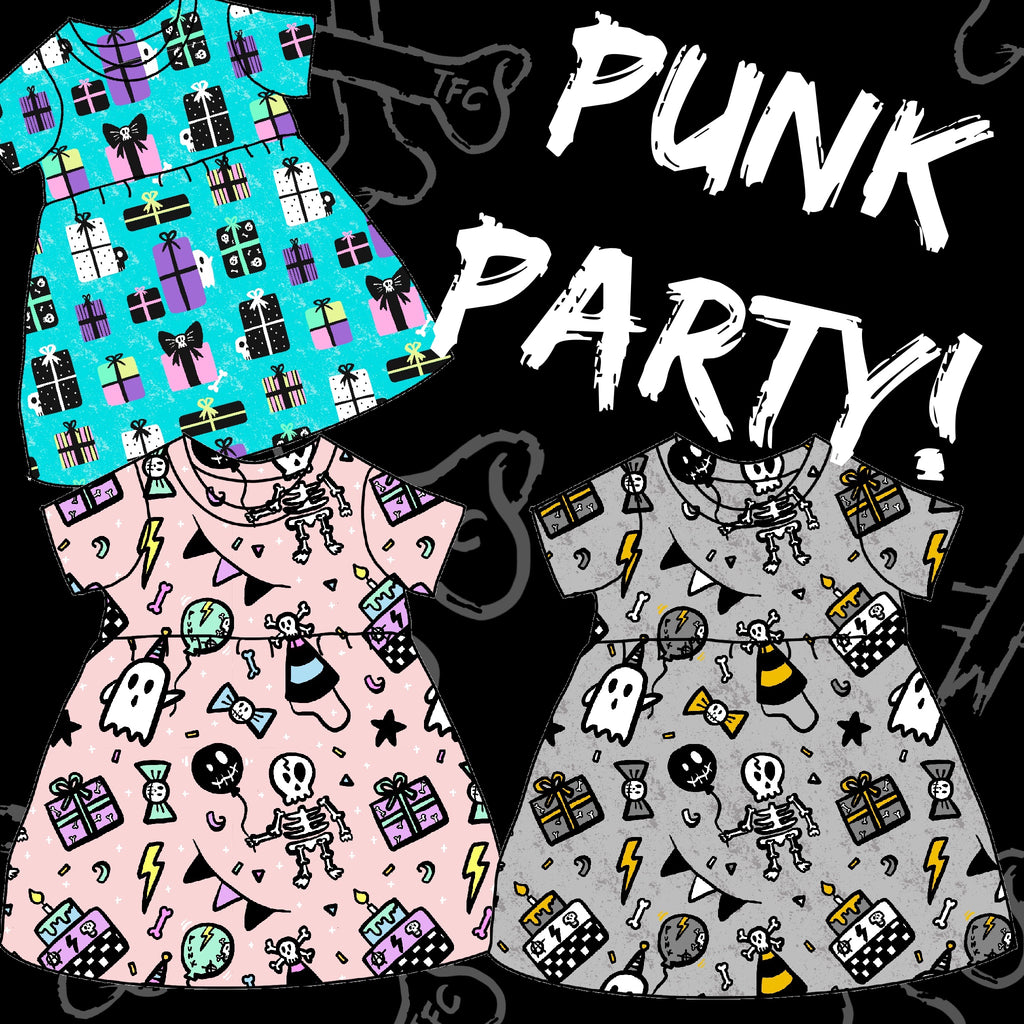 Punk Party Smock Dress