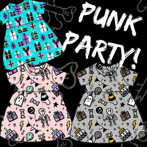 Punk Party Smock Dress