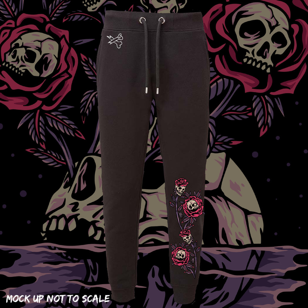 Happy ending roses joggers