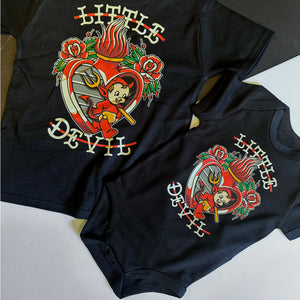 Little Devil Baby Vest