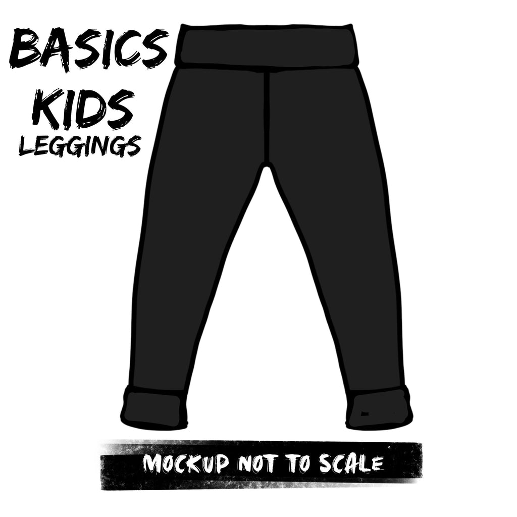 Basics Black - kids Leggings